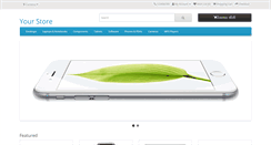 Desktop Screenshot of demo.opencart.com