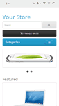 Mobile Screenshot of demo.opencart.com
