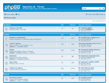 Tablet Screenshot of forum.opencart.sk