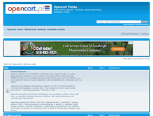 Tablet Screenshot of forum.opencart.pl